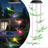 Solar Wind Chime Color Changing Wind Chimes