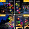 Solar Wind Chime Color Changing Wind Chimes