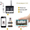 Wireless Backup Camera WiFi Car Rear View Camera Night Vision