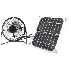 Solar fan 5W 4 inch free...