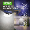 Solar Lights Outdoor Motion Sensor Security Lights