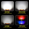 Solar 80W LED Work Light 2 PACK