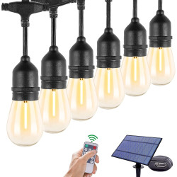 35FT Solar String Lights...