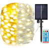 Solar String Lights Outdoor Waterproof 105ft