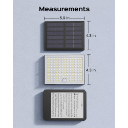 Solar Motion Sensor Lights Outdoor