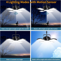 Solar Shed Light Indoor Outdoor