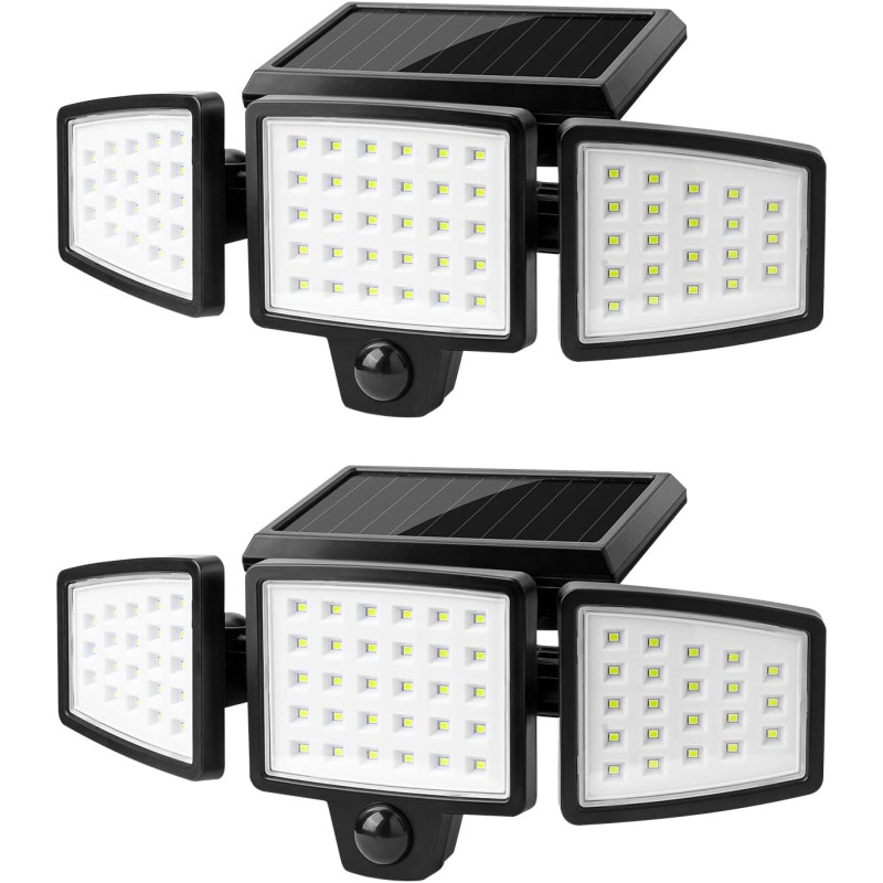 Solar Motion Sensor Outdoor Lights