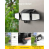 Solar Motion Sensor Outdoor Lights