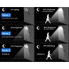 Led Solar Wall Light Motion Sensor with Remote Control